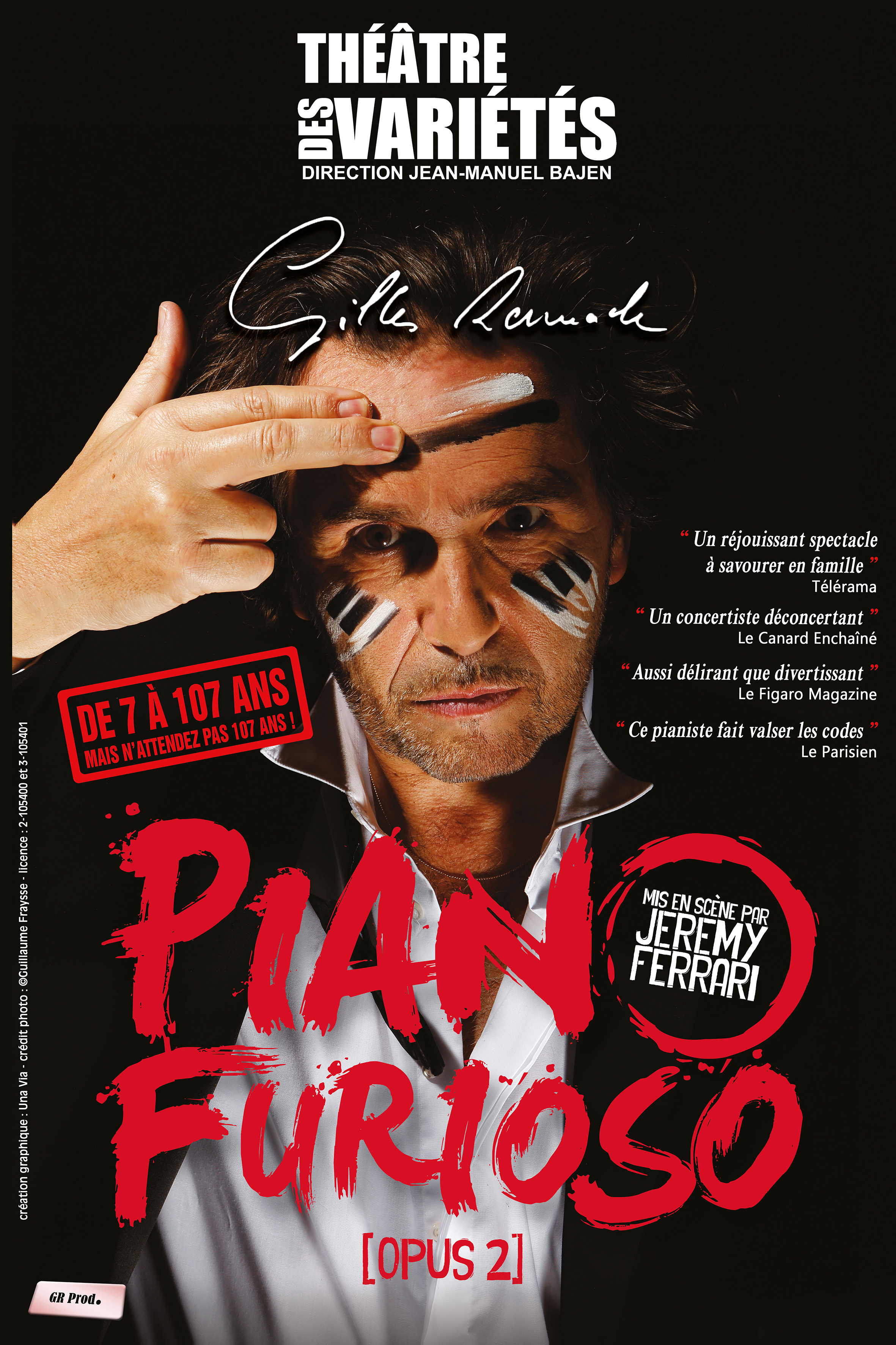Piano Furioso — Opus 2 [FINI] - Théâtre des Variétés