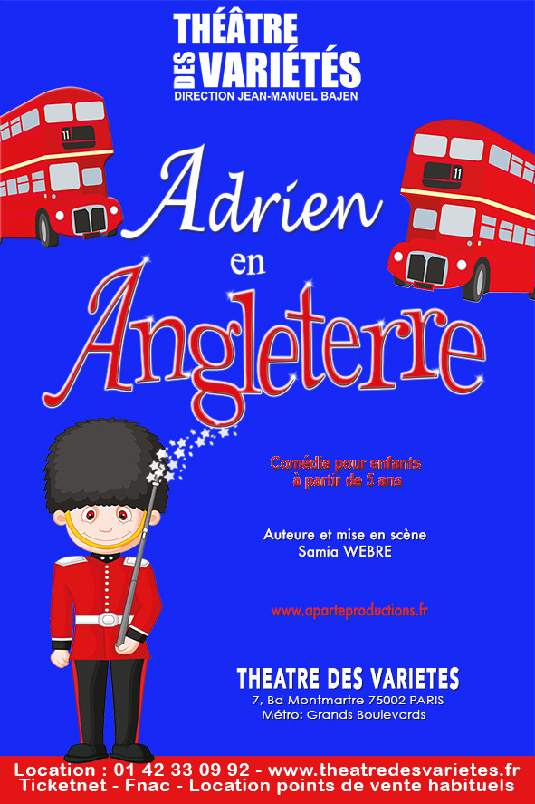 Adrien en Angleterre - Théâtre des Variétés