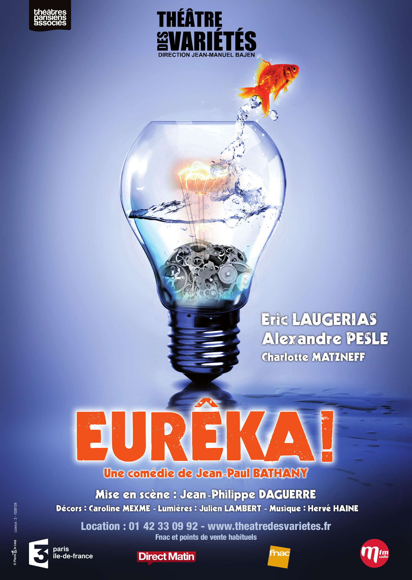 Eurêka! [FINI] - Théâtre des Variétés