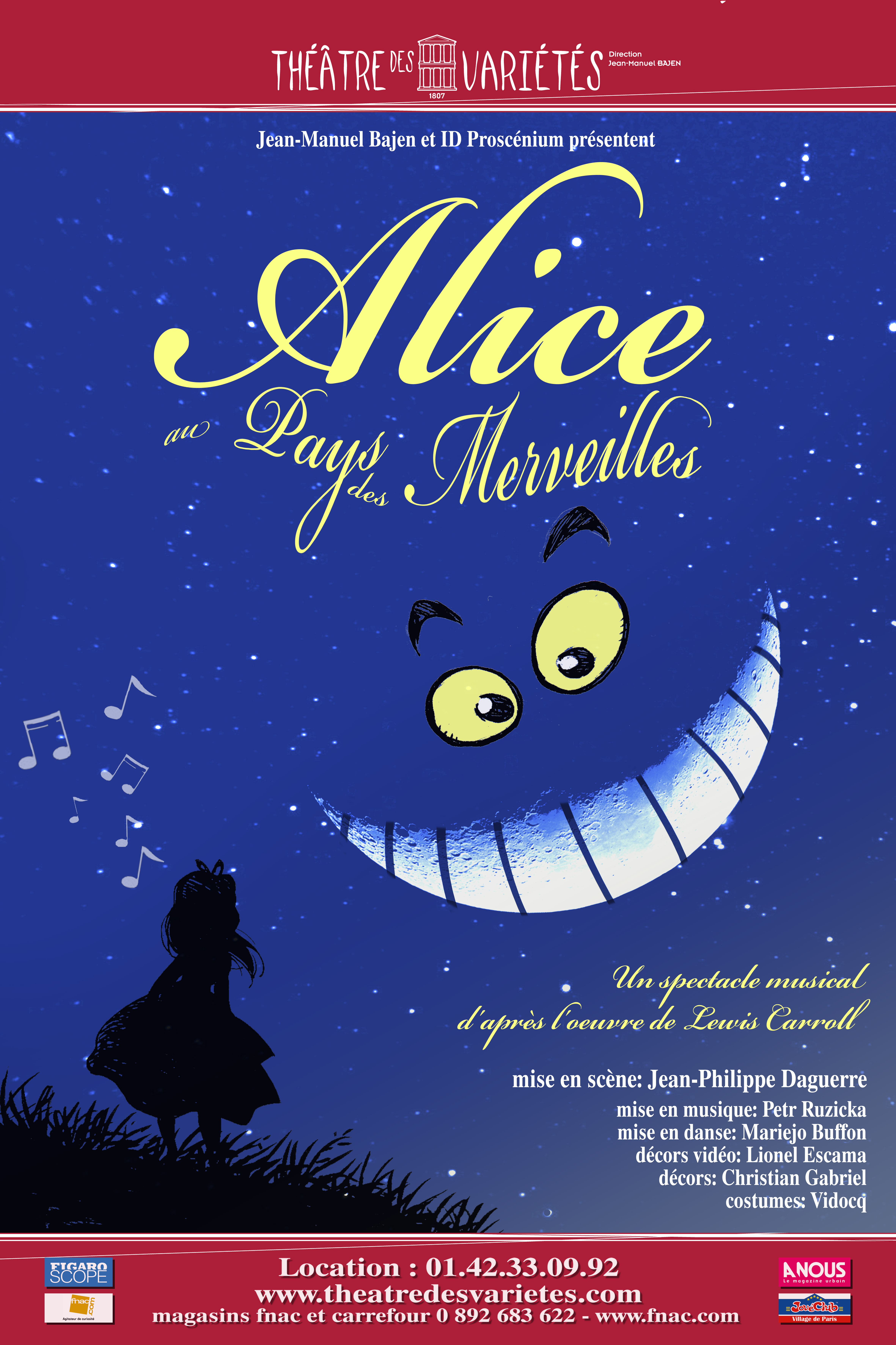 Alice au pays des merveilles — Théâtre des Variétés