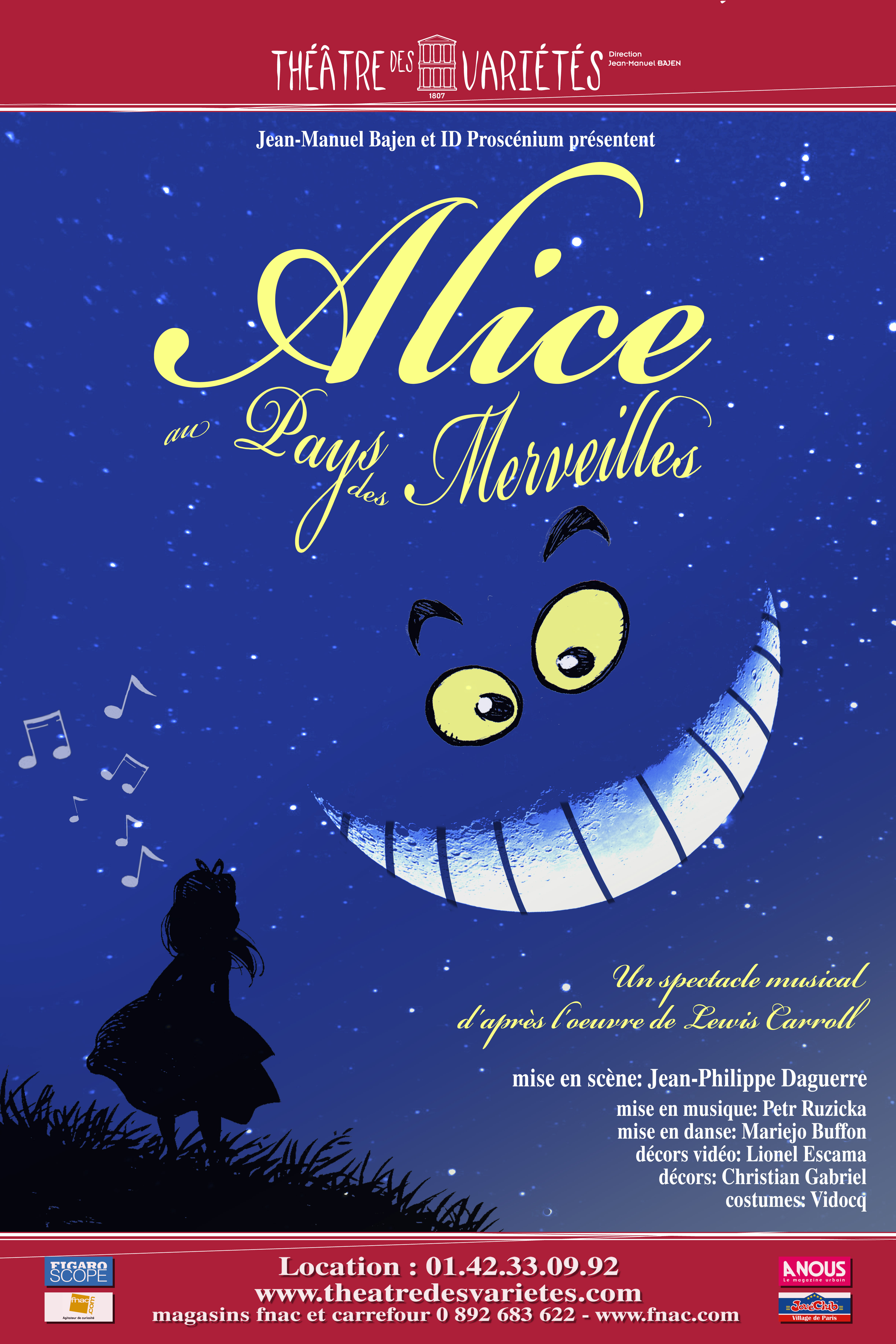 Alice au pays des merveilles - Théâtre des Variétés