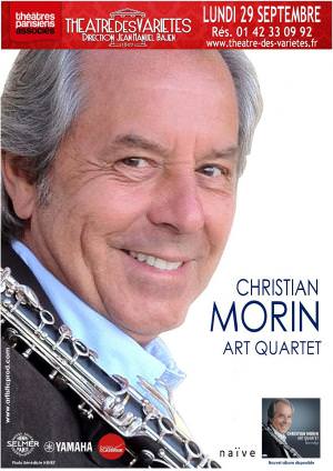 Christian MORIN « art’quartet » - Théâtre des Variétés