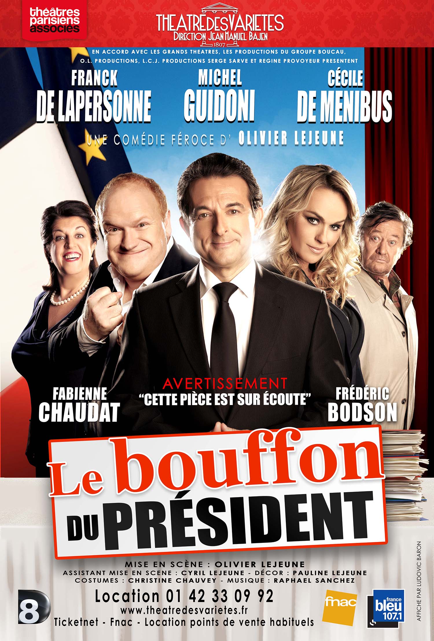 Le Bouffon du Président - Théâtre des Variétés