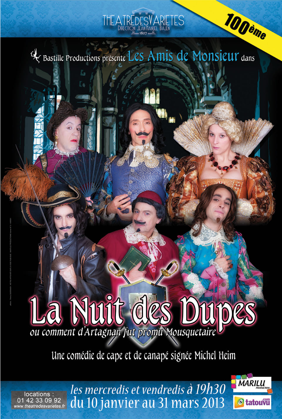 La nuit des dupes - Théâtre des Variétés