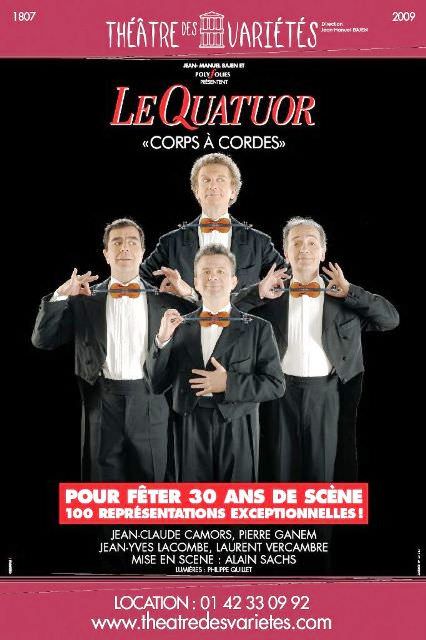 Le quatuor - Théâtre des Variétés