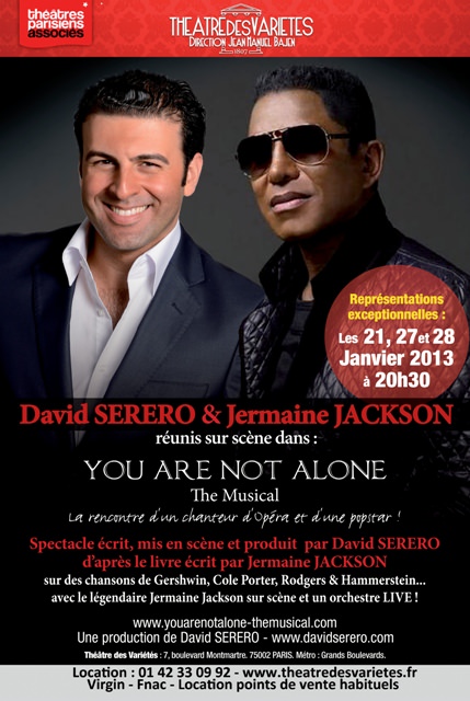 Jermaine Jackson & David Serero - Théâtre des Variétés