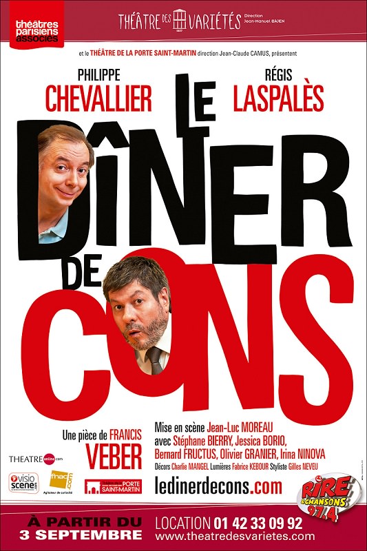 Le dîner de cons - Théâtre des Variétés