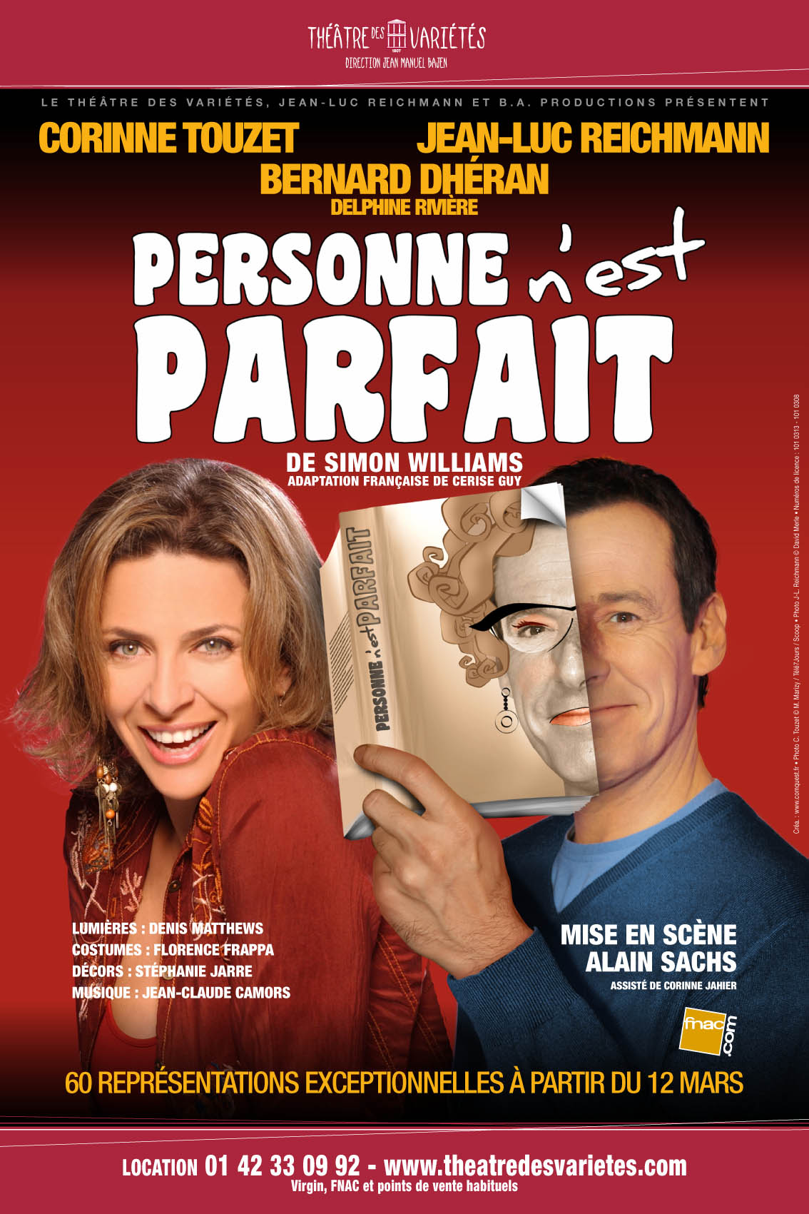 Personne n’est parfait - Théâtre des Variétés