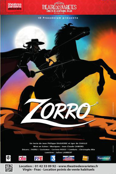 Zorro - Théâtre des Variétés