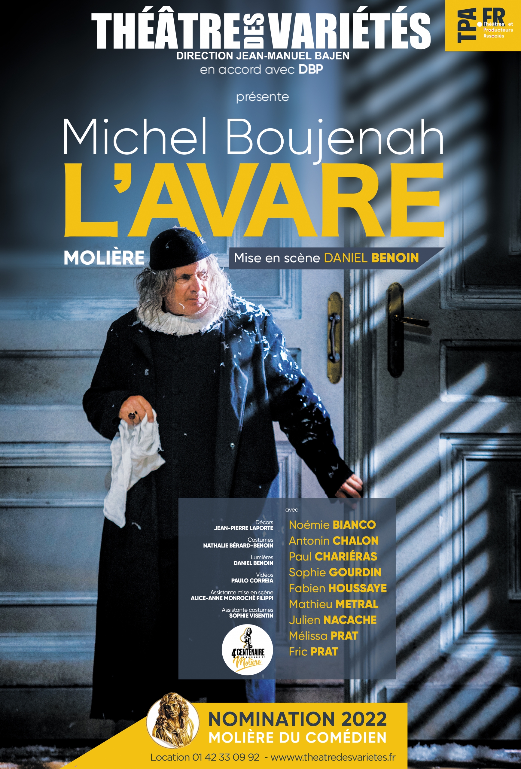 L’Avare [FINI] - Théâtre des Variétés