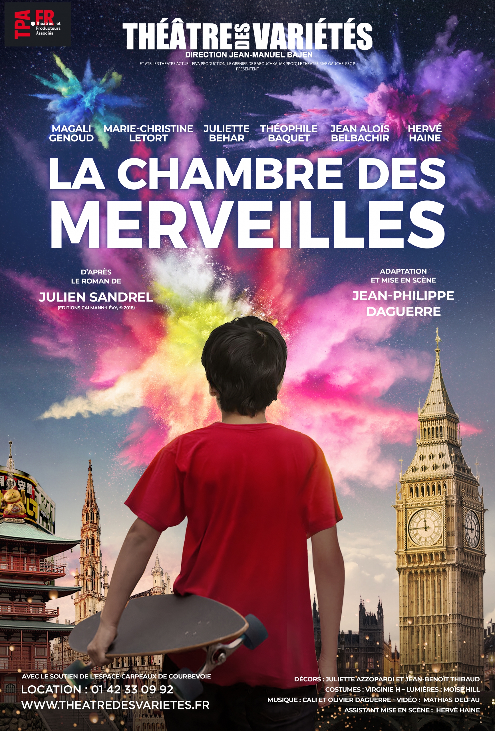 LA CHAMBRE DES MERVEILLES [FINI] - Théâtre des Variétés