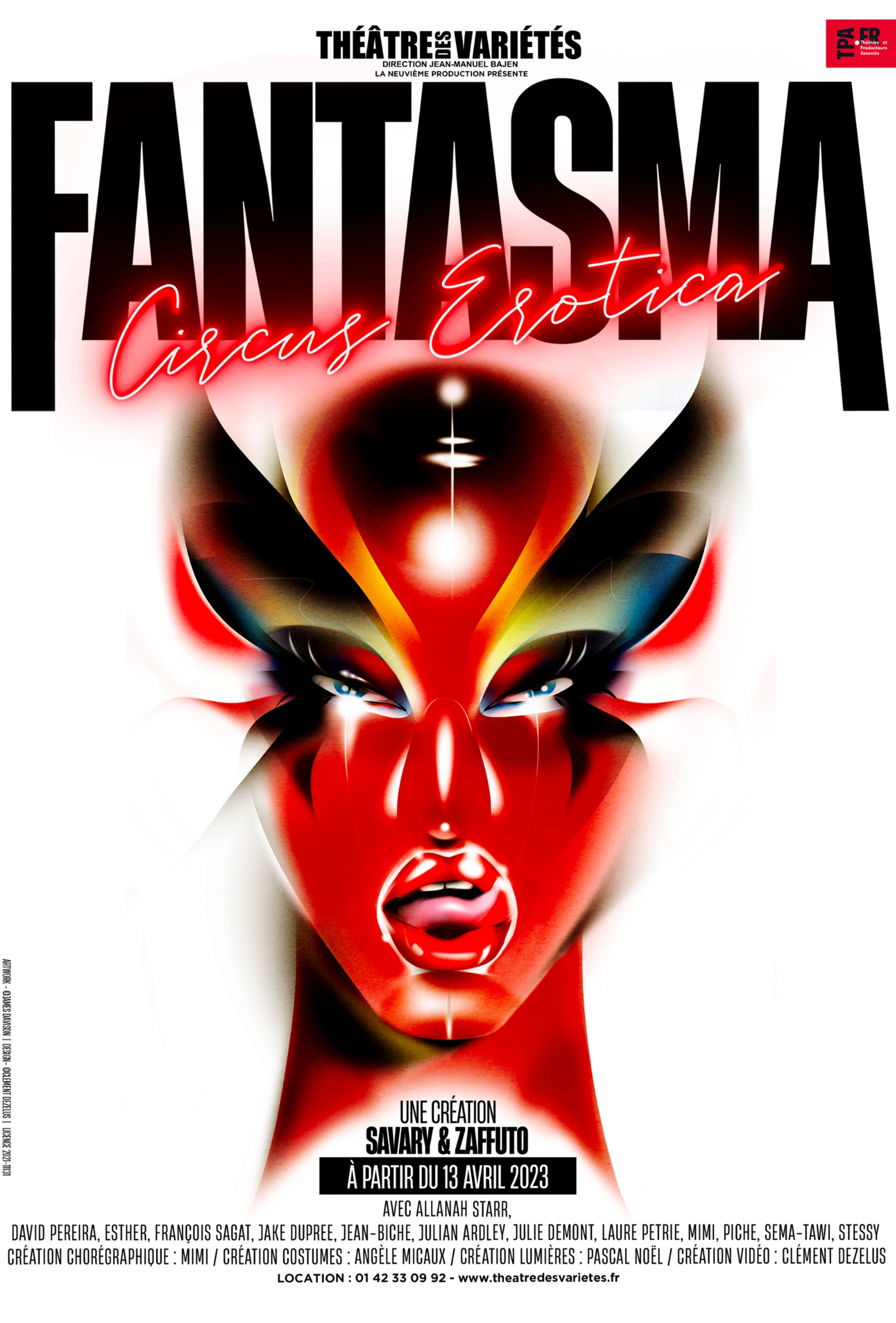 FANTASMA CIRCUS EROTICA [FINI] - Théâtre des Variétés