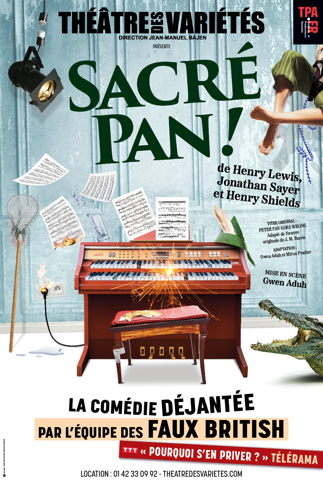 SACRÉ PAN ! [FINI] - Théâtre des Variétés