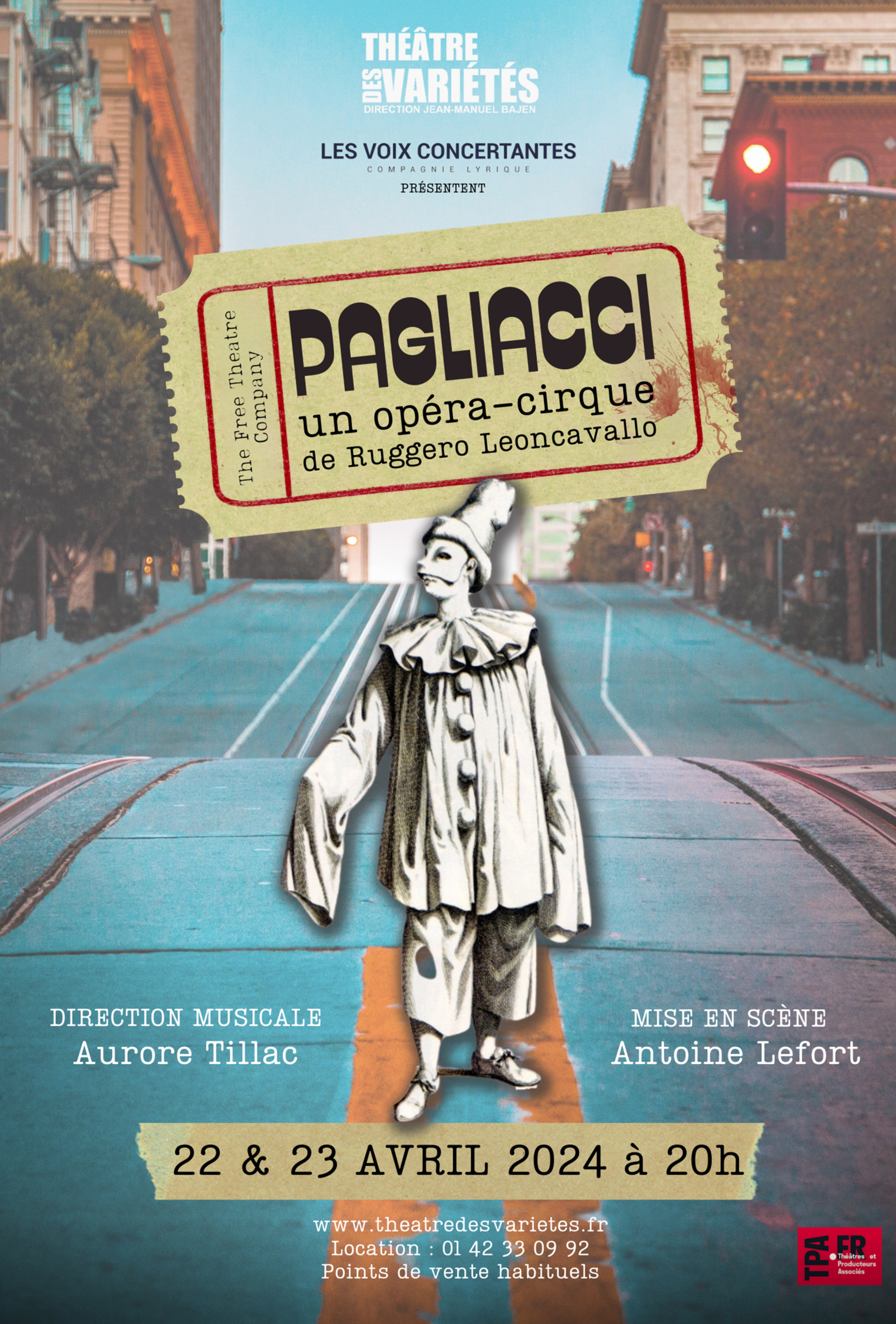 PAGLIACCI [FINI] - Théâtre des Variétés