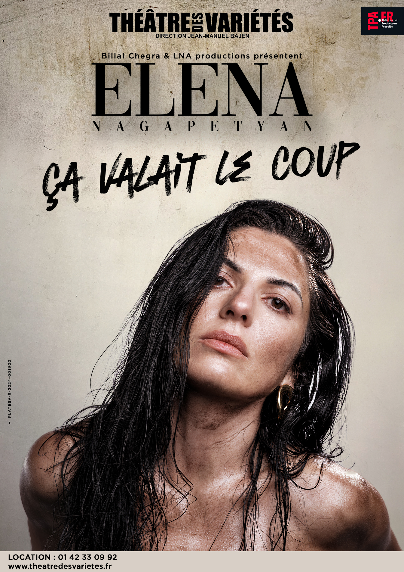 ELENA NAGAPETYAN – ÇA VALAIT LE COUP [FINI] - Théâtre des Variétés