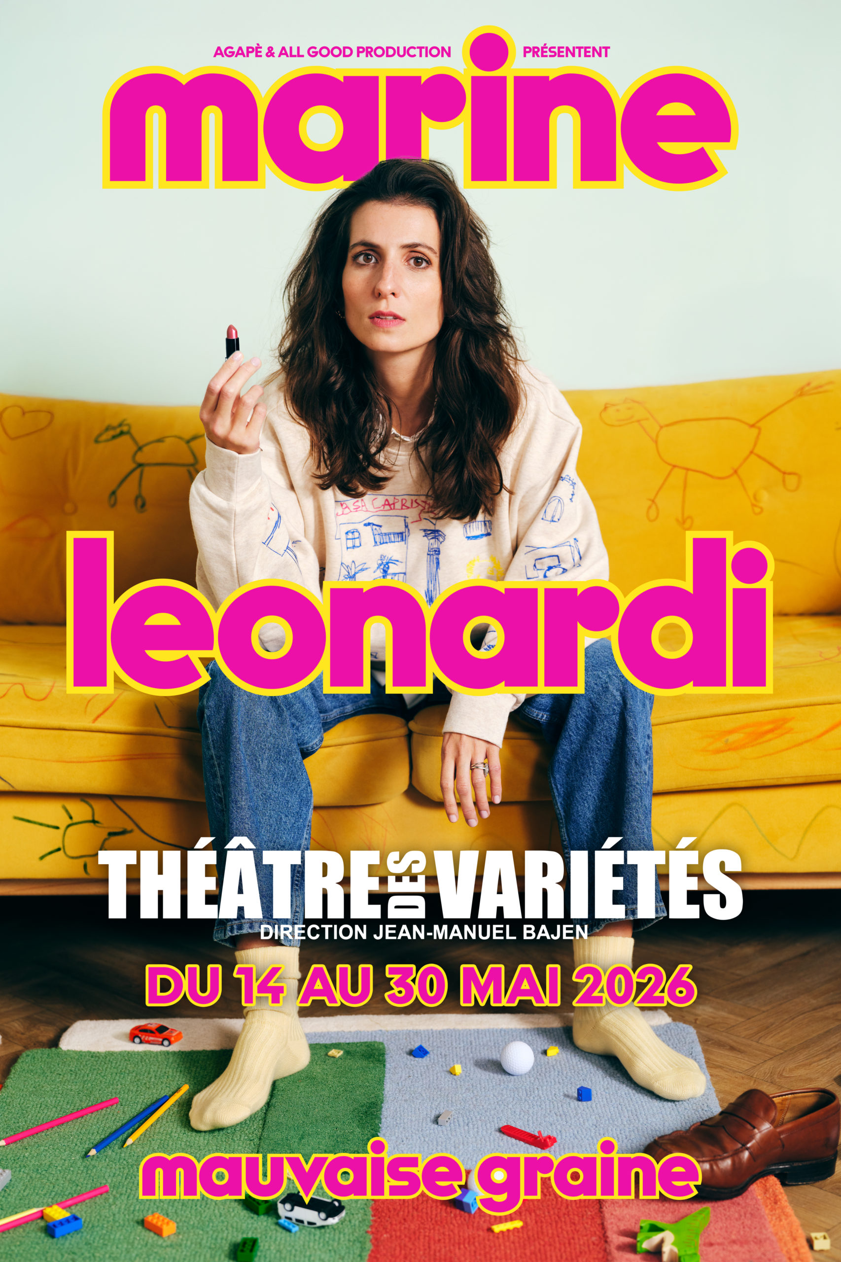 MARINE LEONARDI – MAUVAISE GRAINE - Théâtre des Variétés